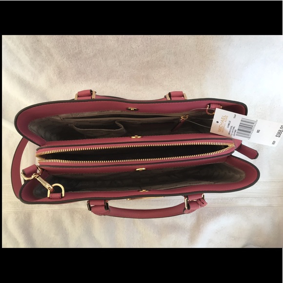 🌸 Michael Kors large satchel purse 🌸 - Picture 4 of 8